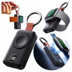 Mini išorinė baterija Apple Watch 2000mAh greitas įkrovimas Smartwatcha Patogus