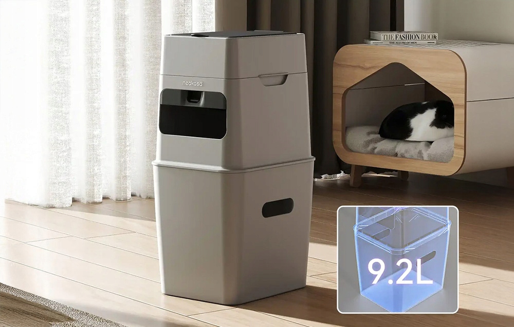 Neakasa PooGuard šiukšliadėžė ant sauskelnių, kontrolė kvapų 9,2 l