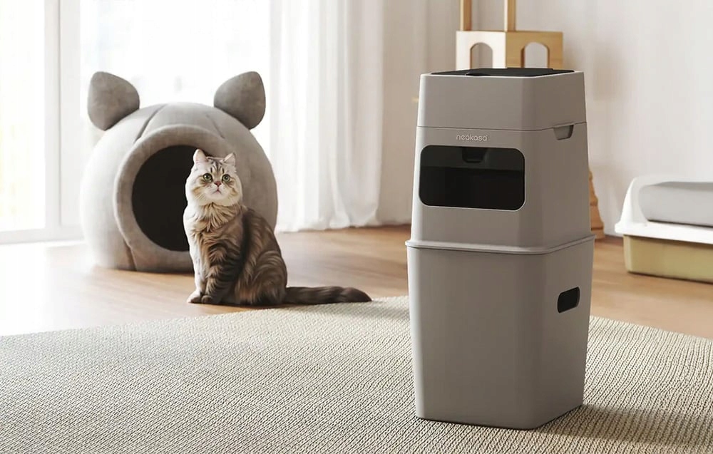 Neakasa PooGuard šiukšliadėžė ant sauskelnių, kontrolė kvapų 9,2 l