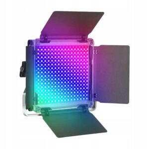 NEEWER 660 Pro RGB LED panelė 50 W su šviesos sklendėmis