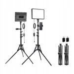 NEEWER BP300 studijinio apšvietimo rinkinys su 2 LED lempomis ir stovais