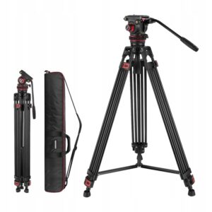 NEEWER TP75 stovas Vaizdo 10kg 89 189cm Alyvos 360° 75mm Dslr krepšys