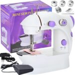 Nešiojama mini siuvimo mašina Retoo Glamour O208, LED ir 2 greičiai