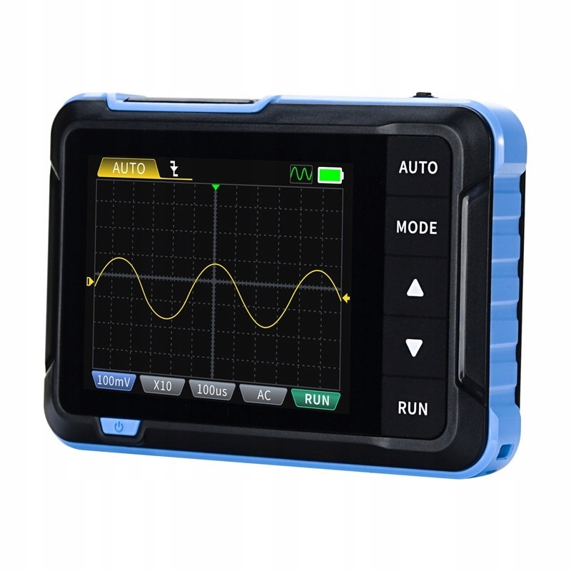 Nešiojamas mini osciloskopas 2w1 FNIRSI DSO153 generator