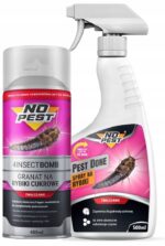 No Pest rinkinys nuo cukrinukų – 500 ml purškalas ir 400 ml foggeris