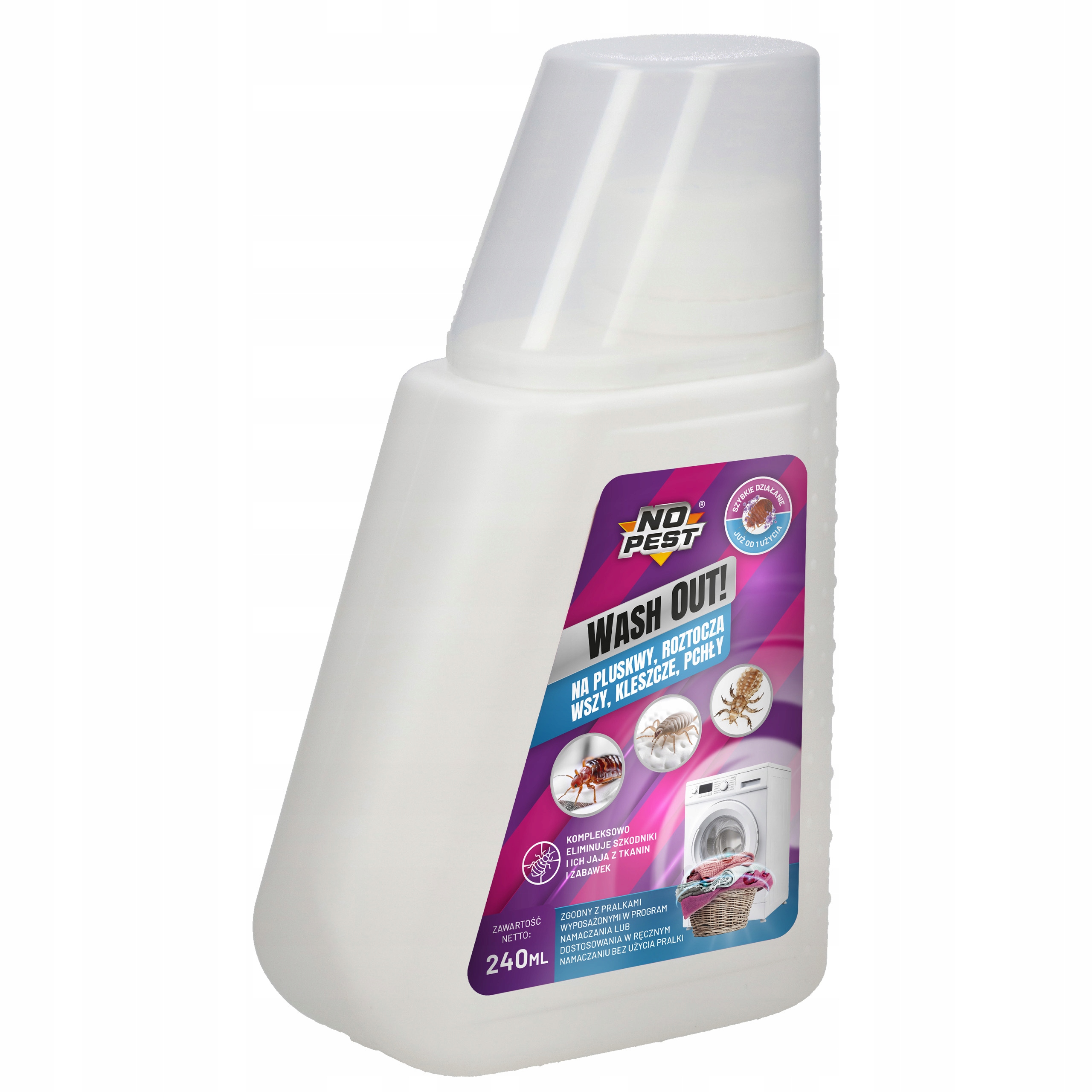 NO PEST Wash Out skalbimo priedas nuo blusų ir kitų parazitų 240 ml belsilt NO PEST Wash Out skalbimo priedas nuo blusų ir kitų parazitų 240 ml