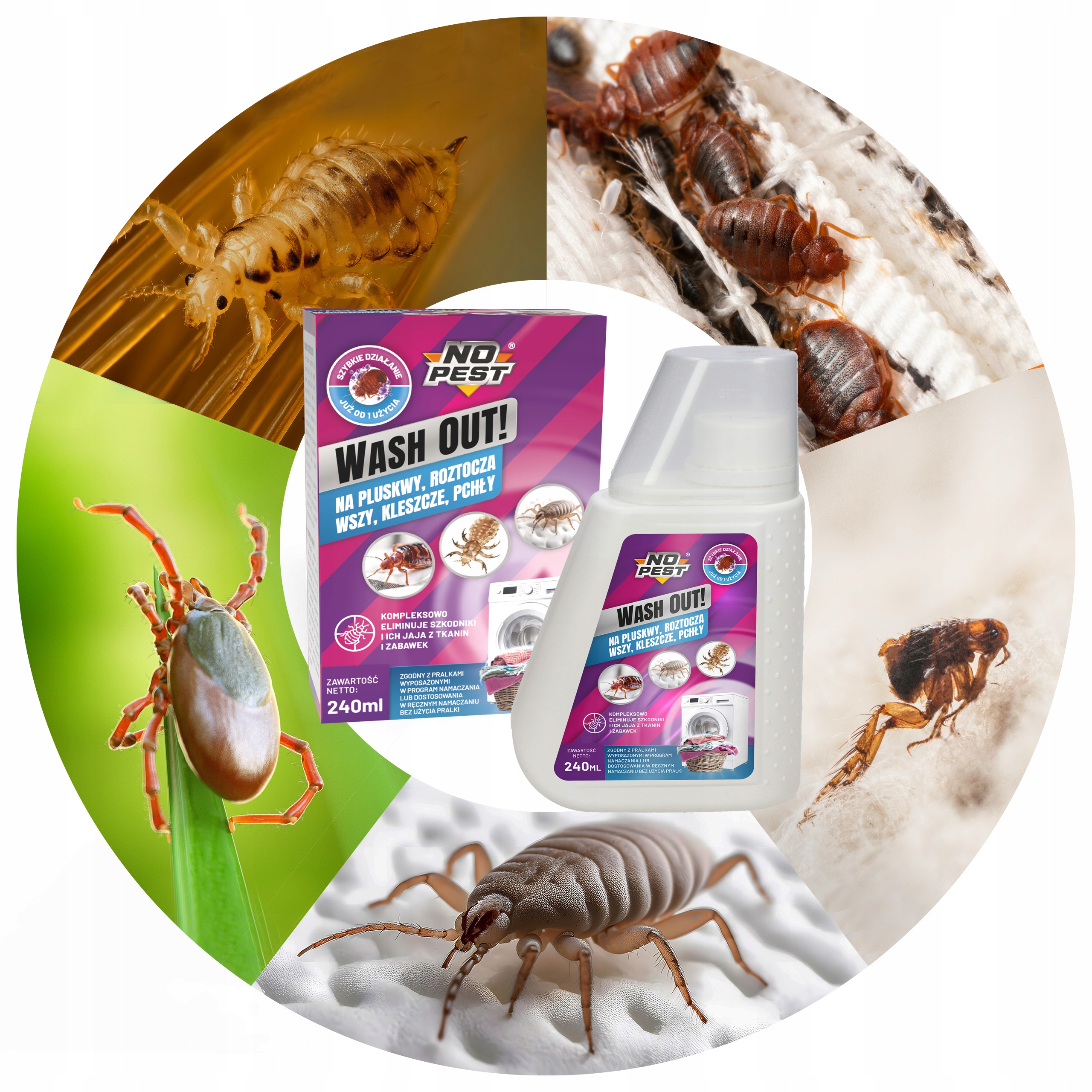 NO PEST Wash Out skalbimo priedas nuo blusų ir kitų parazitų 240 ml belsilt NO PEST Wash Out skalbimo priedas nuo blusų ir kitų parazitų 240 ml