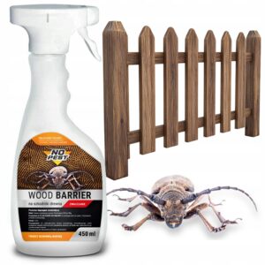 No Pest Wood Barrier 450 ml purškalas nuo kinivarpų ir medienos kenkėjų