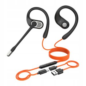 OneOdio OpenRock Link 10 laidinės prekės ausinės Į ausis dedamos Open Ear USB C juodas