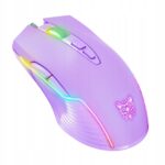 ONIKUMA CW905 Pelė laidinė Pelė Žaidimų USB Optinė RGB Violetinė  USB kabelis