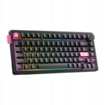 ONIKUMA MT706 Klaviatūra Mechaninė skirta Žaidėjams 30h RGB USB + BT juoda  USB kabelis