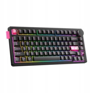 ONIKUMA MT706 Klaviatūra Mechaninė skirta Žaidėjams 30h RGB USB + BT juoda  USB kabelis