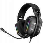 ONIKUMA X12 laidinės prekės ausinės Žaidimų su RGB