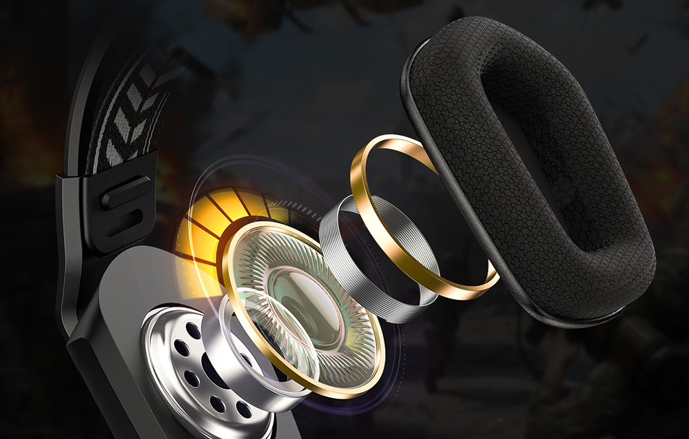 ONIKUMA X13 laidinės ausinės Žaidimų RGB mikrofonas 50mm Jack 35 USB belsilt ONIKUMA X13 laidinės ausinės Žaidimų RGB mikrofonas 50mm Jack 35 USB