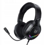 ONIKUMA X31 ausinės Žaidimų su mikrofonu RGB USB + Jack skirta Žaidėjams