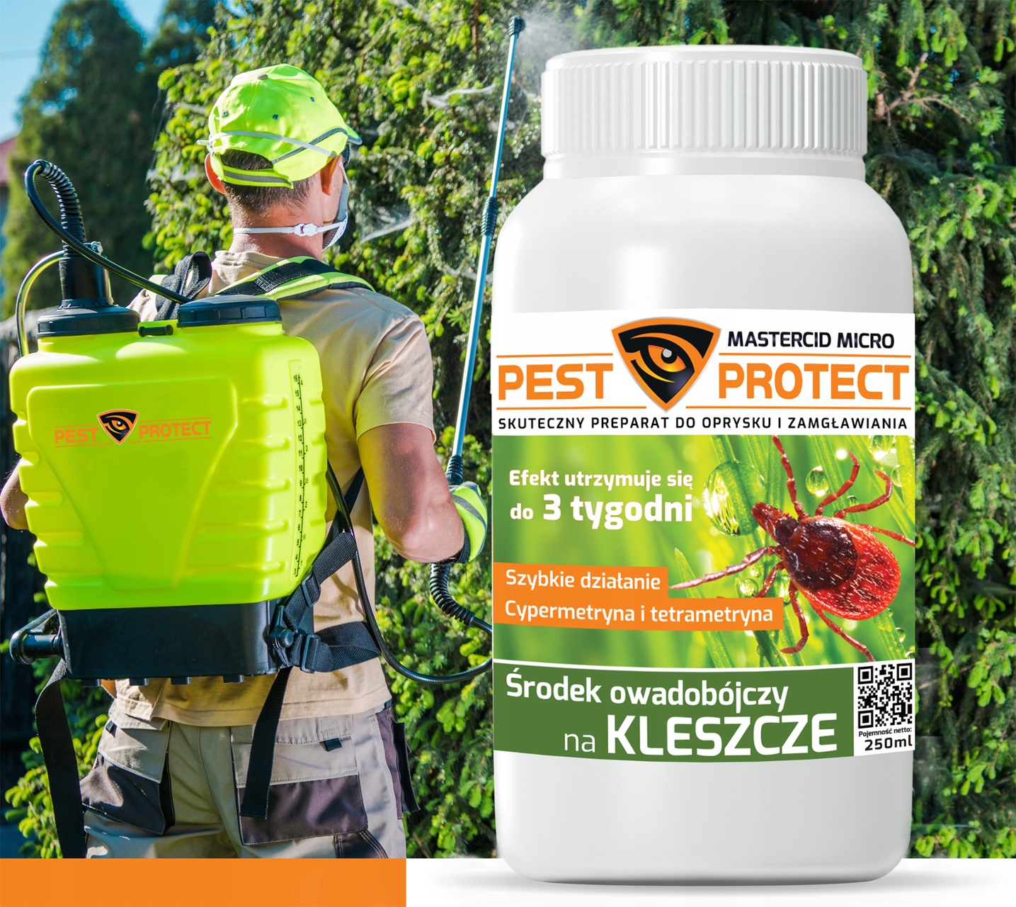 Pest Protect erkių naikinimo koncentratas sodui 250 ml su fiksatoriumi belsilt Pest Protect erkių naikinimo koncentratas sodui 250 ml su fiksatoriumi