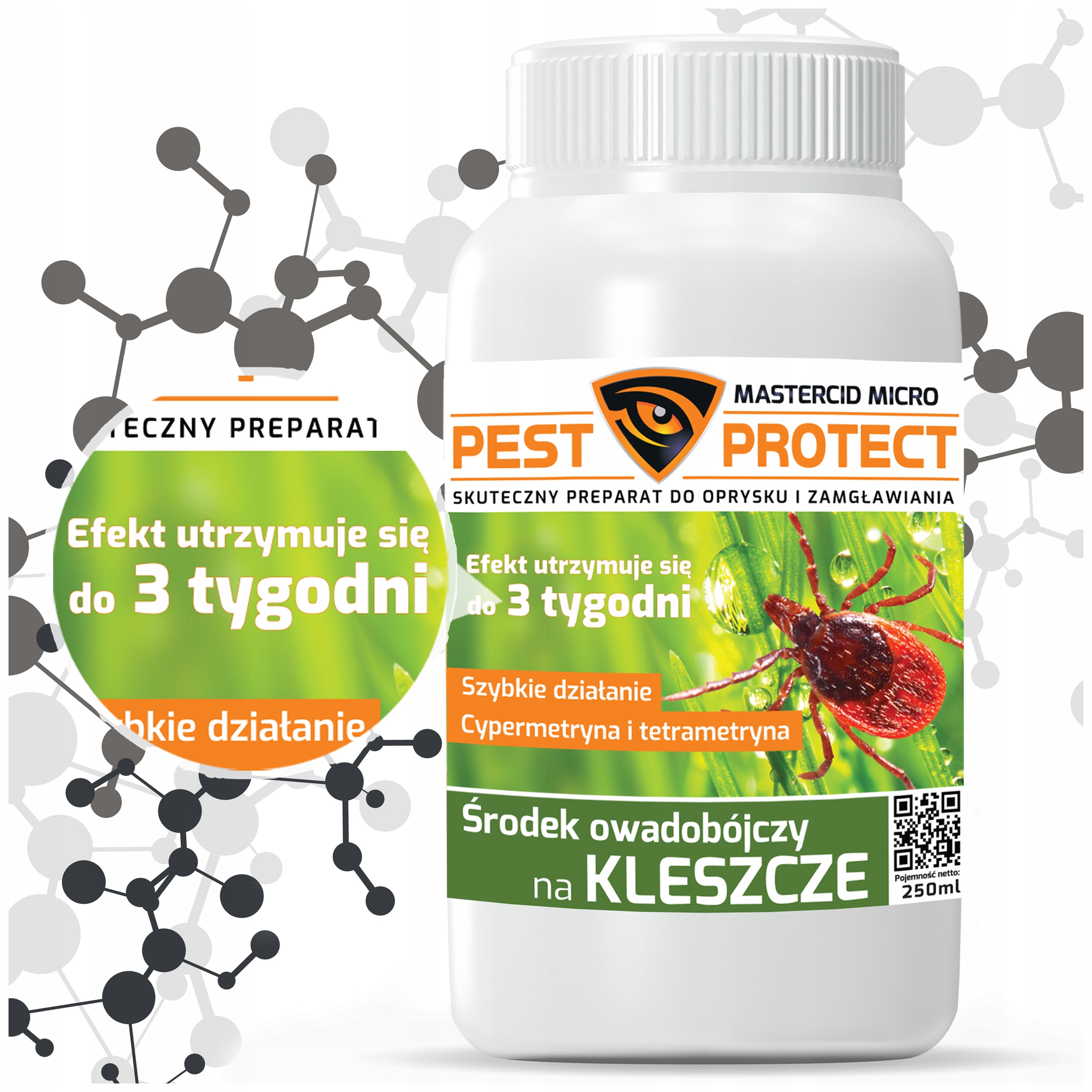 Pest Protect erkių naikinimo koncentratas sodui 250 ml su fiksatoriumi belsilt Pest Protect erkių naikinimo koncentratas sodui 250 ml su fiksatoriumi