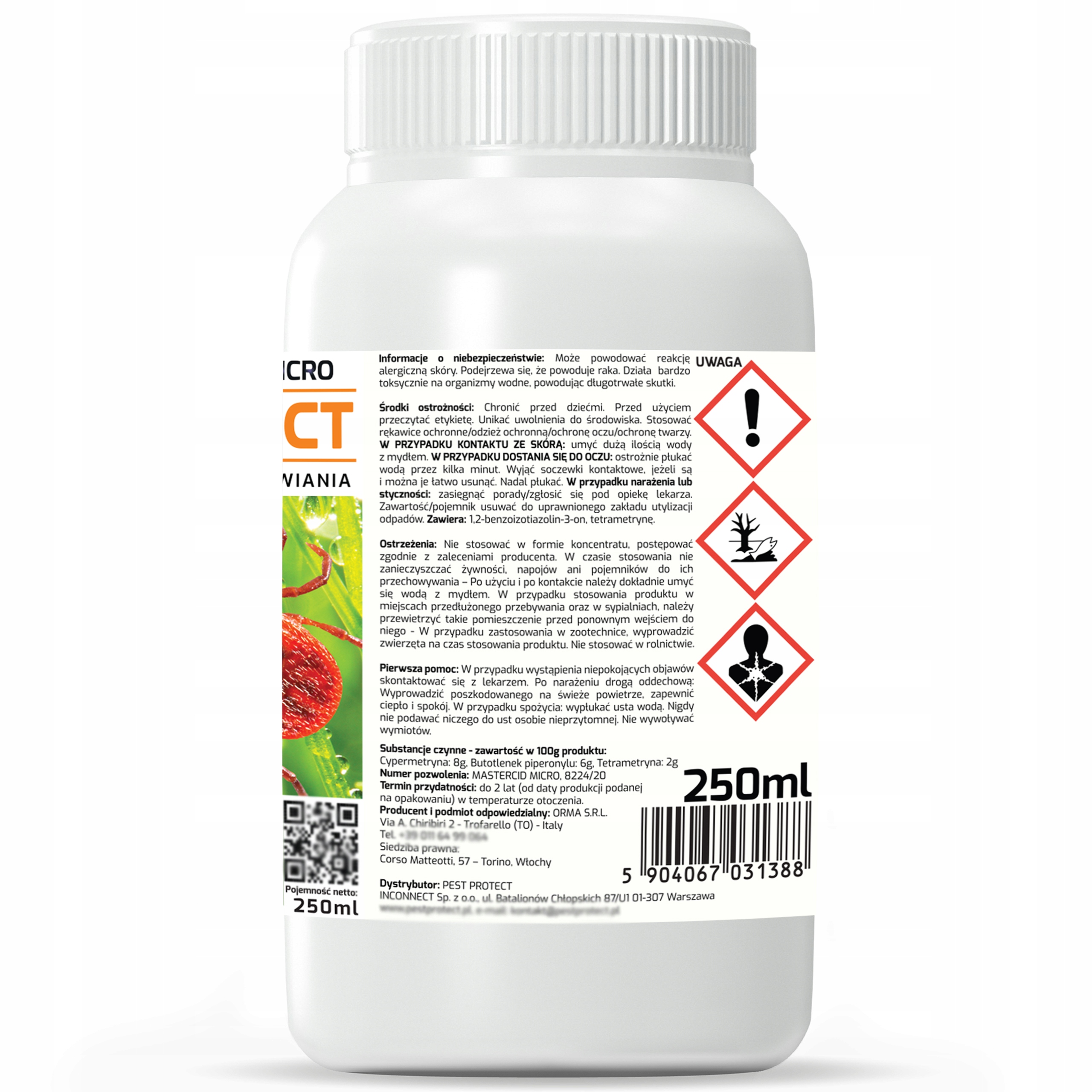 Pest Protect erkių naikinimo koncentratas sodui 250 ml su fiksatoriumi belsilt Pest Protect erkių naikinimo koncentratas sodui 250 ml su fiksatoriumi