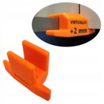 PETG baldų fasado montavimo šablonas 18 mm plokštei +2 mm