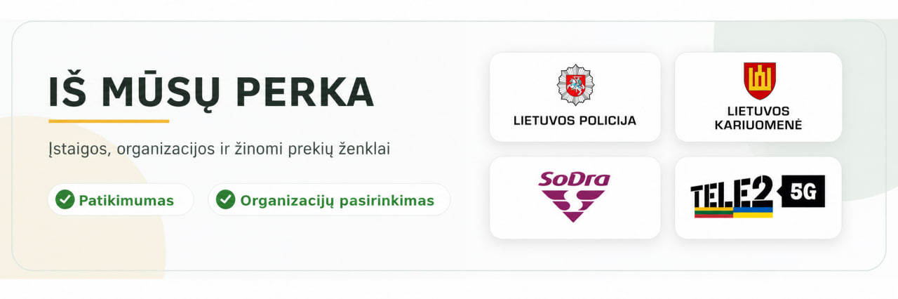 Iš Belsi.lt perka Lietuvos įstaigos, organizacijos ir žinomi prekių ženklai