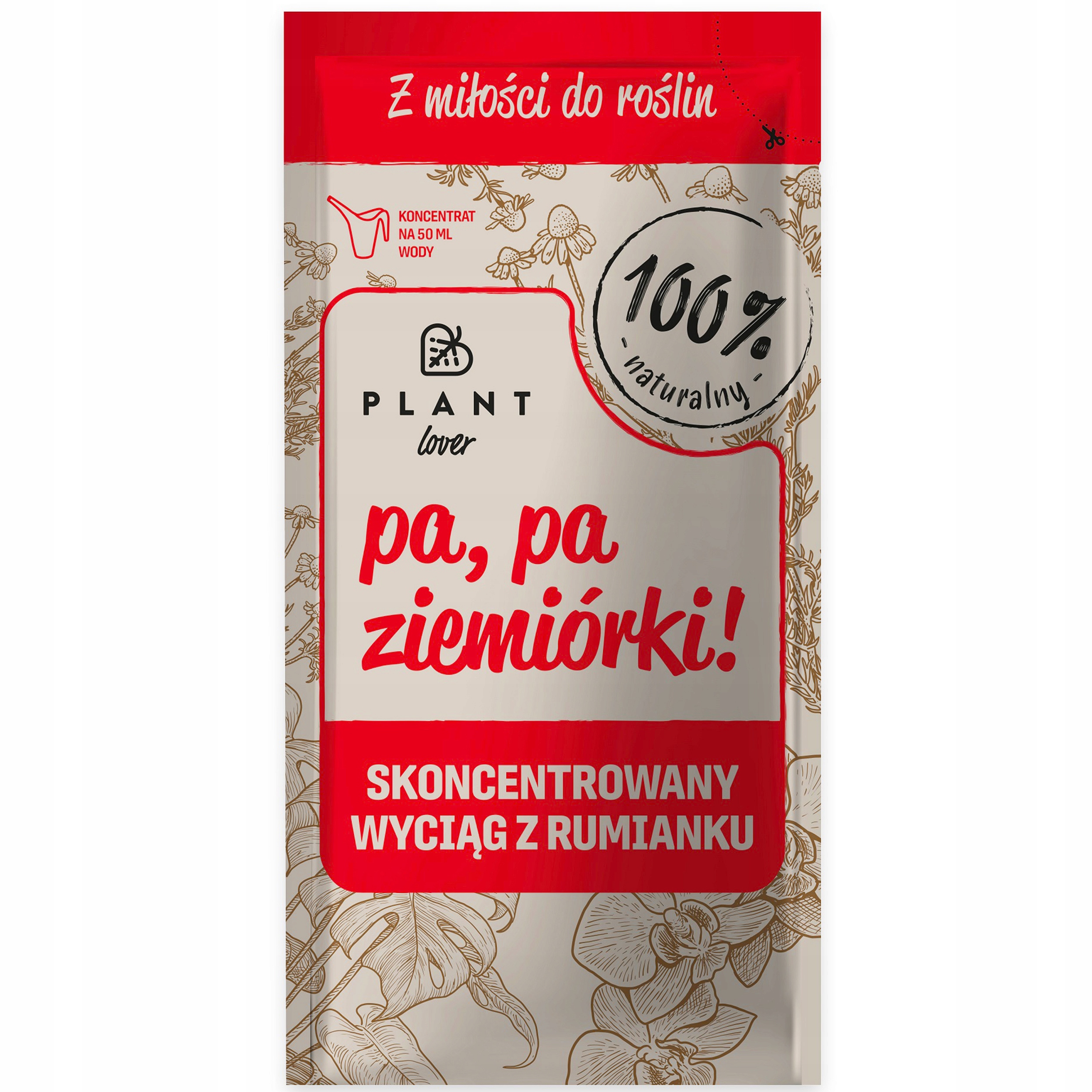 Plant Lover ramunėlių koncentratas nuo dirvos muselių lervų 50 ml belsilt Plant Lover ramunėlių koncentratas nuo dirvos muselių lervų 50 ml
