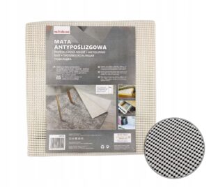 Plaunamas neslystantis tinklelis po kilimu 160 × 220 cm baltas 23 mm