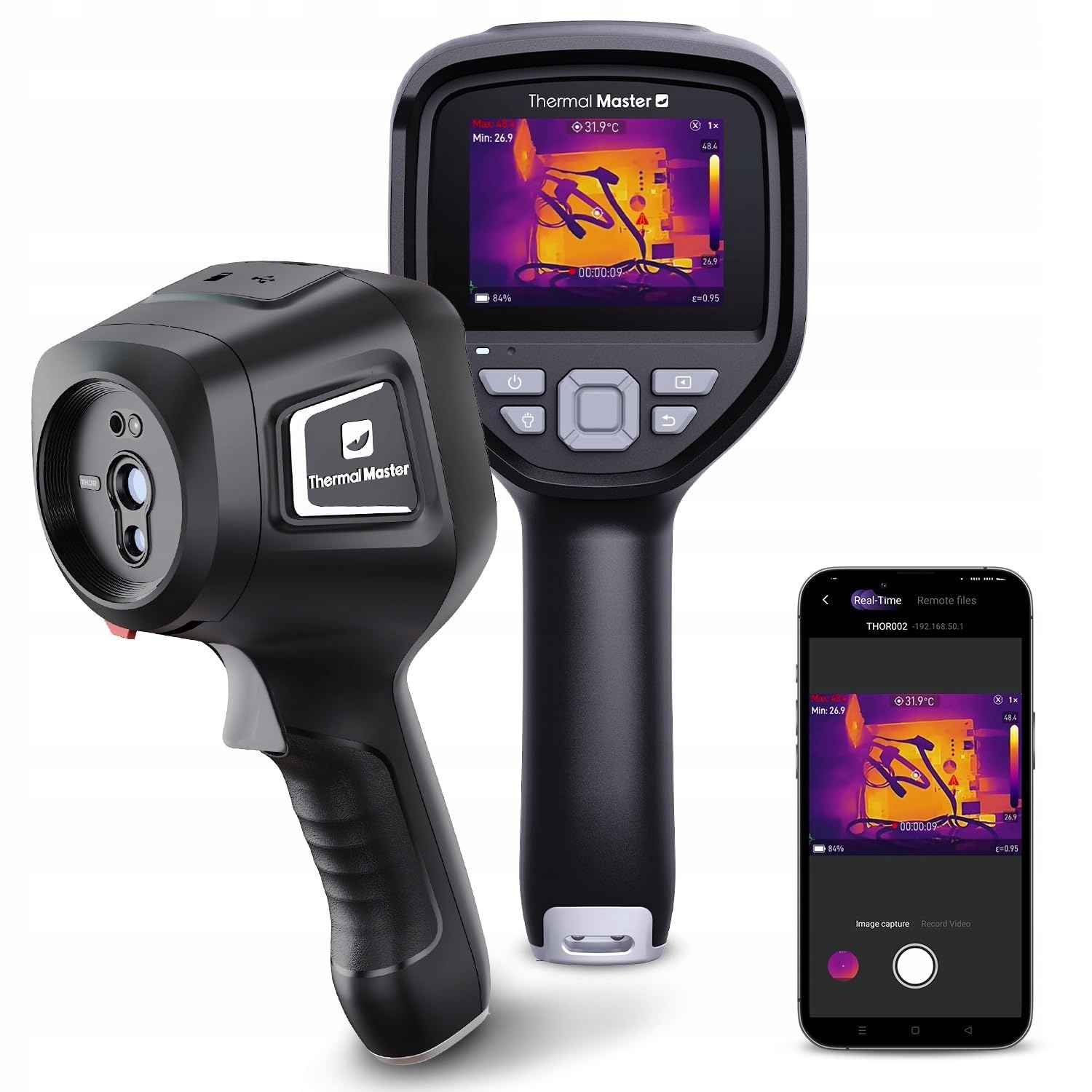Profesionali kamera Termovizinė Thermal Master Thor 2 640X480