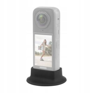PULUZ PU943B silikoninis apsauginis stovas Insta360 X4 kamerai juodas