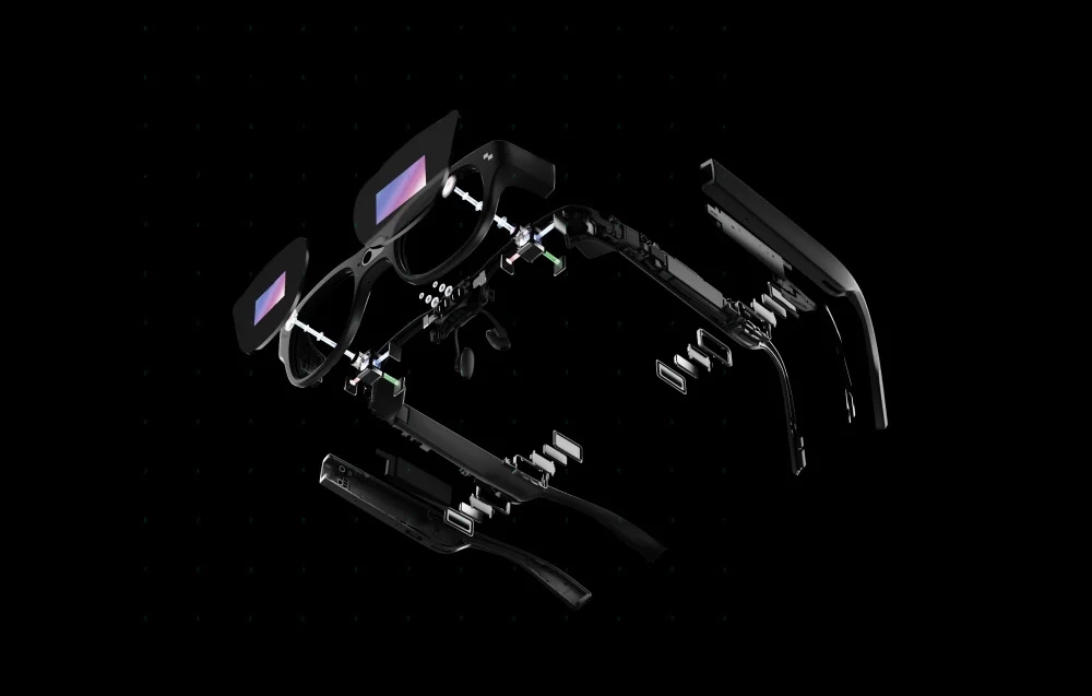 RayNeo X3 Pro Akiniai AR AI Snapdragon AR1 43 ekranas 6000 belsilt RayNeo X3 Pro Akiniai AR AI Snapdragon AR1 43 ekranas 6000
