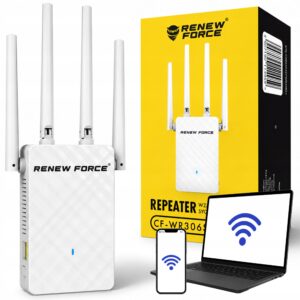 Renew Force WiFi kartotuvas 300 Mbps 24 GHz su 4 antenomis