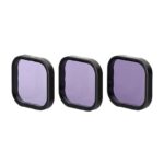 Rinkinys 3 filtrų TELESIN ND 8  16  32 skirta GoPro Hero 13 Black S5 FLT 12
