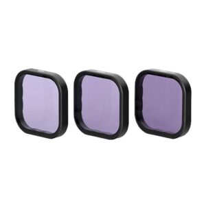 Rinkinys 3 filtrų TELESIN ND 8  16  32 skirta GoPro Hero 13 Black S5 FLT 12