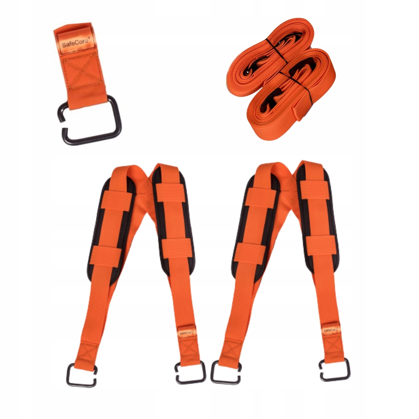 SafeCore ilgi baldų nešimo diržai su apraišomis 450 cm 5 cm belsilt SafeCore ilgi baldų nešimo diržai su apraišomis 450 cm 5 cm