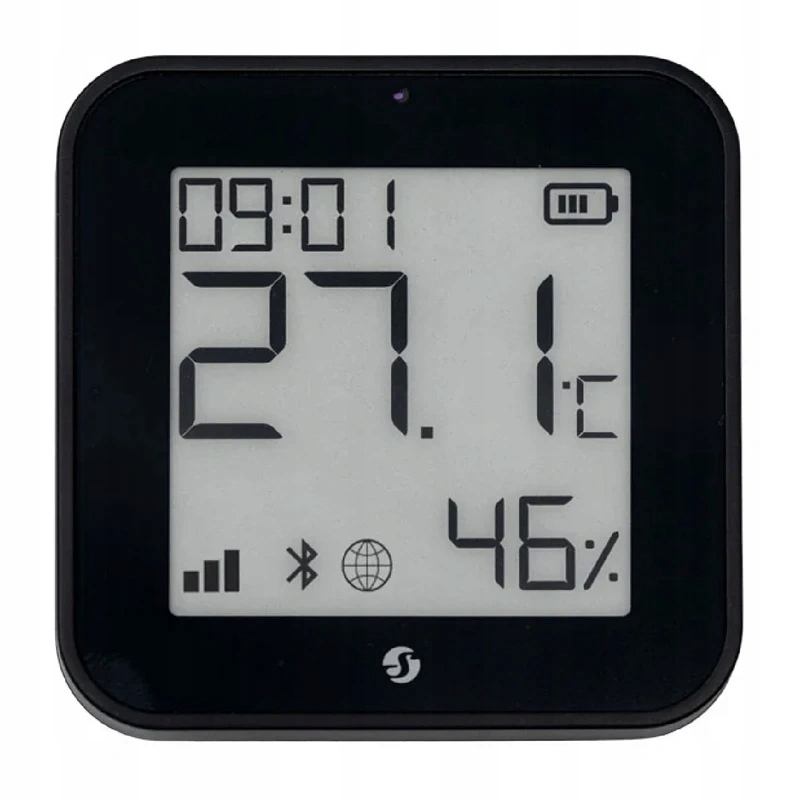 Shelly BLU HT Display temperatūros ir drėgmės jutiklis su ekranu Zigbee ir Bluetooth belsilt Shelly BLU HT Display temperatūros ir drėgmės jutiklis su ekranu Zigbee ir Bluetooth