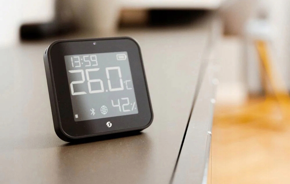 Shelly BLU HT Display temperatūros ir drėgmės jutiklis su ekranu Zigbee ir Bluetooth belsilt Shelly BLU HT Display temperatūros ir drėgmės jutiklis su ekranu Zigbee ir Bluetooth
