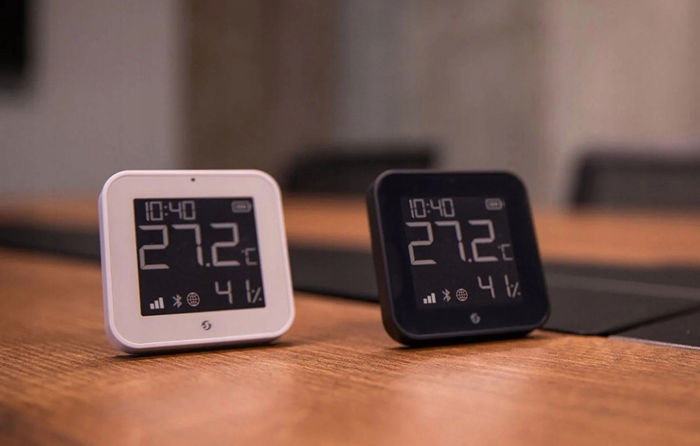 Shelly BLU HT Display temperatūros ir drėgmės jutiklis su ekranu Zigbee ir Bluetooth belsilt Shelly BLU HT Display temperatūros ir drėgmės jutiklis su ekranu Zigbee ir Bluetooth