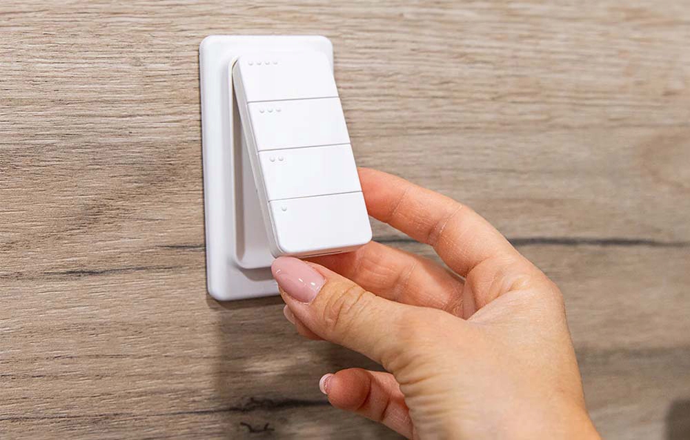 Shelly Blu RC Button 4 ZB nuotolinio valdymo pultas išmanusis Home Bluetooth Zigbee Home Assistant belsilt Shelly Blu RC Button 4 ZB nuotolinio valdymo pultas išmanusis Home Bluetooth Zigbee Home Assistant