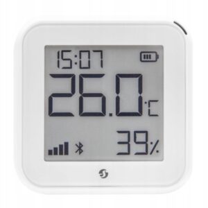 Shelly H&t Gen3 baltas jutiklis temperatūros ir drėgmės Wi-Fi