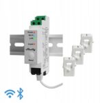 Shelly Pro 3EM 120A V2 trifazis energijos sąnaudų matuoklis su 3 gnybtais, Wi-Fi ir LAN