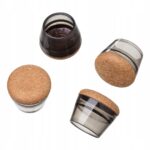 Silikoninės kėdžių kojų apsaugos, 16 mm, juodos – Kleeneco