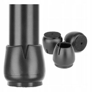 Silikoniniai vamzdinių kėdžių kojų antgaliai 1518 mm 4 vnt