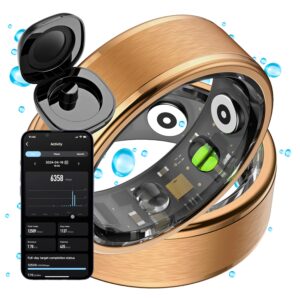 Smartring COLMI R03 20.3Mm išmanusis Ring Dydis 11 monitorius Miego dėklas 5ATM