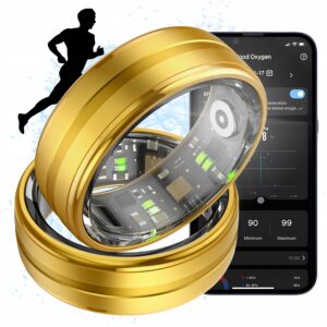 Smartring COLMI R06 18.1Mm išmanusis Ring Dydis 8 matavimas Pulso Miego 5ATM