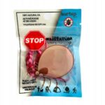 Stop Kleszczom pinta apyrankė nuo erkių 1 vnt balta ir pilka