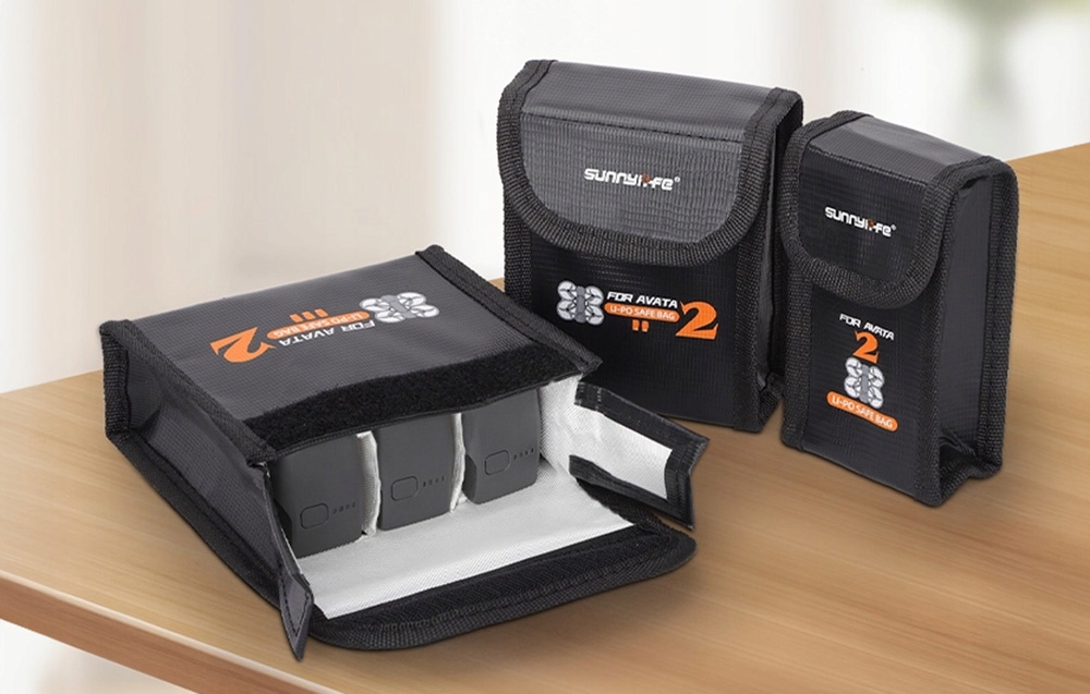 Sunnylife apsauginis dėklas transportavimo ant Trys akumuliatoriai DJI Avata 2 belsilt Sunnylife apsauginis dėklas transportavimo ant Trys akumuliatoriai DJI Avata 2