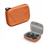 Sunnylife dėklas apsauginis dėklas krepšys ant Gimbala DJI Osmo Mobile 7P oranžiniai