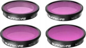 Sunnylife ND4 ND8 ND16 ir ND32 filtrų rinkinys Insta360 GO 2 ir GO 3
