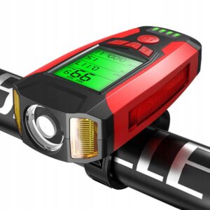 Superfire lempute Dviračio LED Priekinė akumuliatorinė 4w1 tvirta 300Lm USB