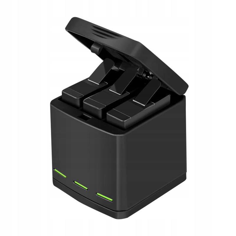 TELESIN Box šakotuvas įkroviklis + 2 akumuliatorius baterija kameros GoPro Hero 8 7 6 5 belsilt TELESIN Box šakotuvas įkroviklis + 2 akumuliatorius baterija kameros GoPro Hero 8 7 6 5