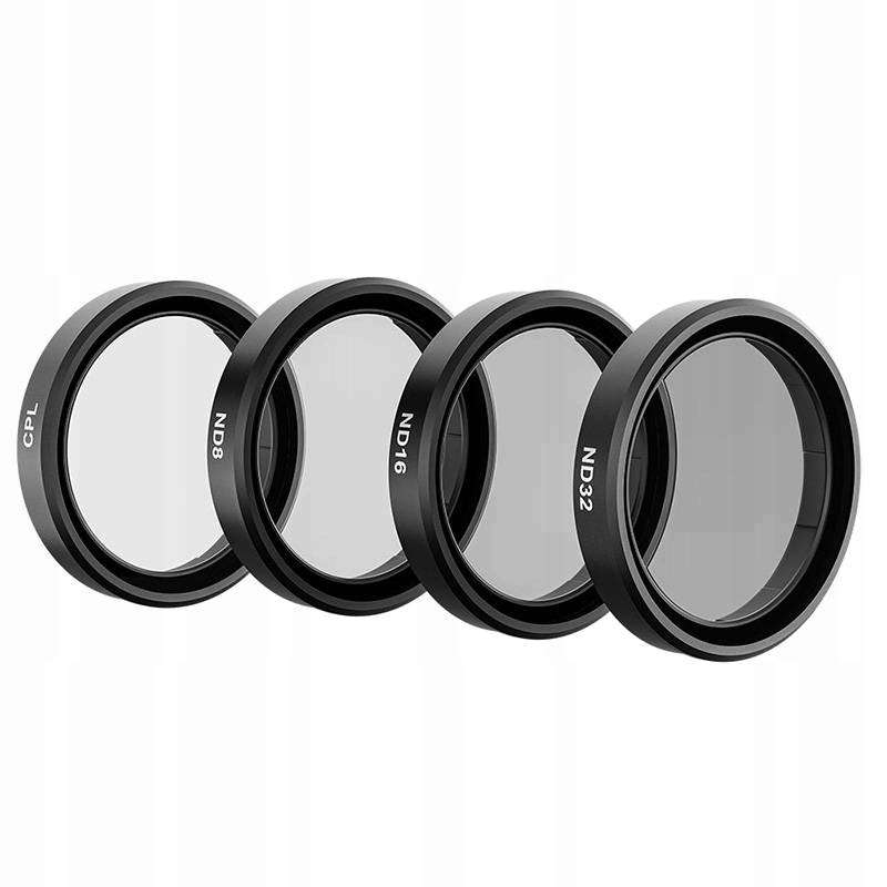 TELESIN rinkinys 4 filtrų Cpl ND8 ND16 ND32 kamerai DJI Osmo Action 3 4 belsilt TELESIN rinkinys 4 filtrų Cpl ND8 ND16 ND32 kamerai DJI Osmo Action 3 4